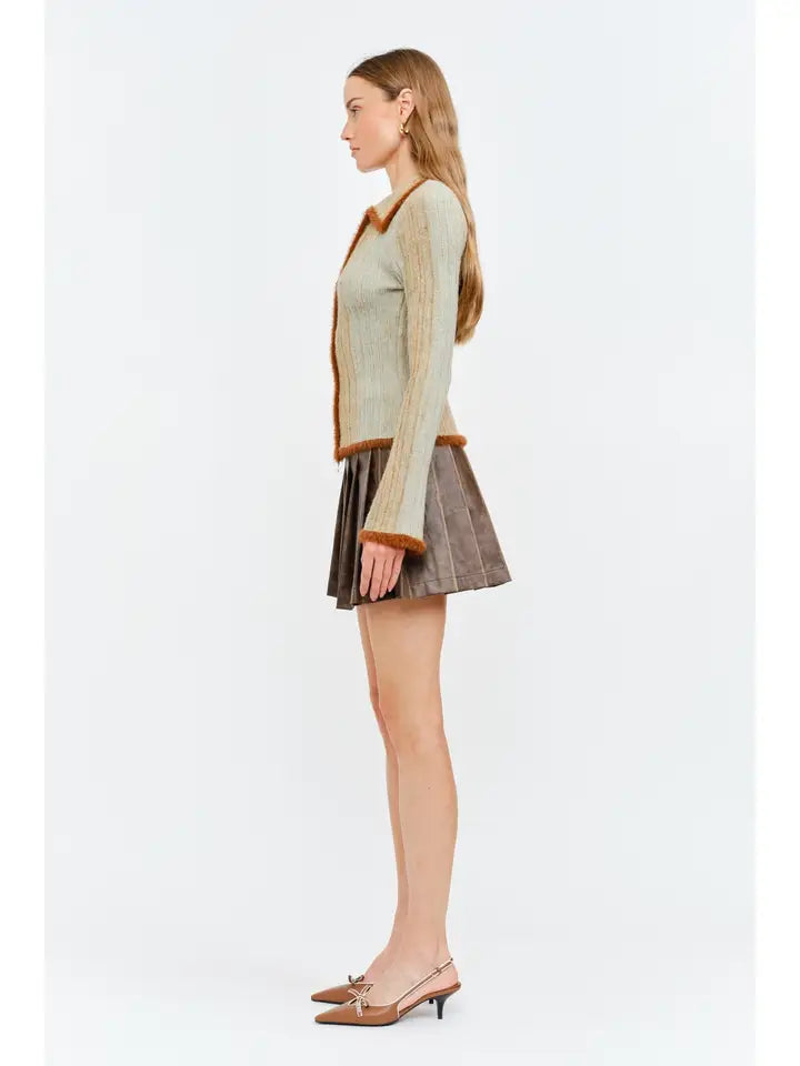 Jacquie Ombre Knit Top