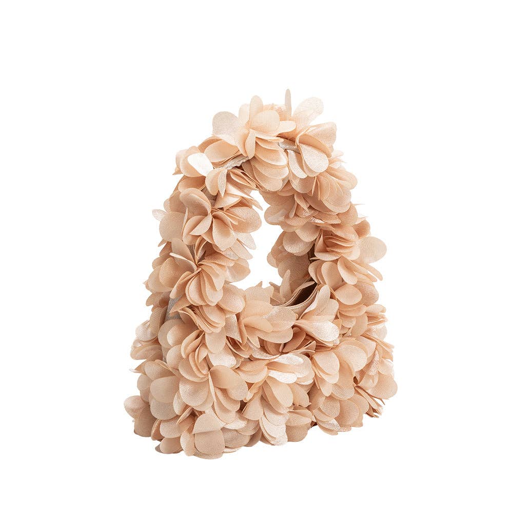 Bloom Champagne Top Handle Bag