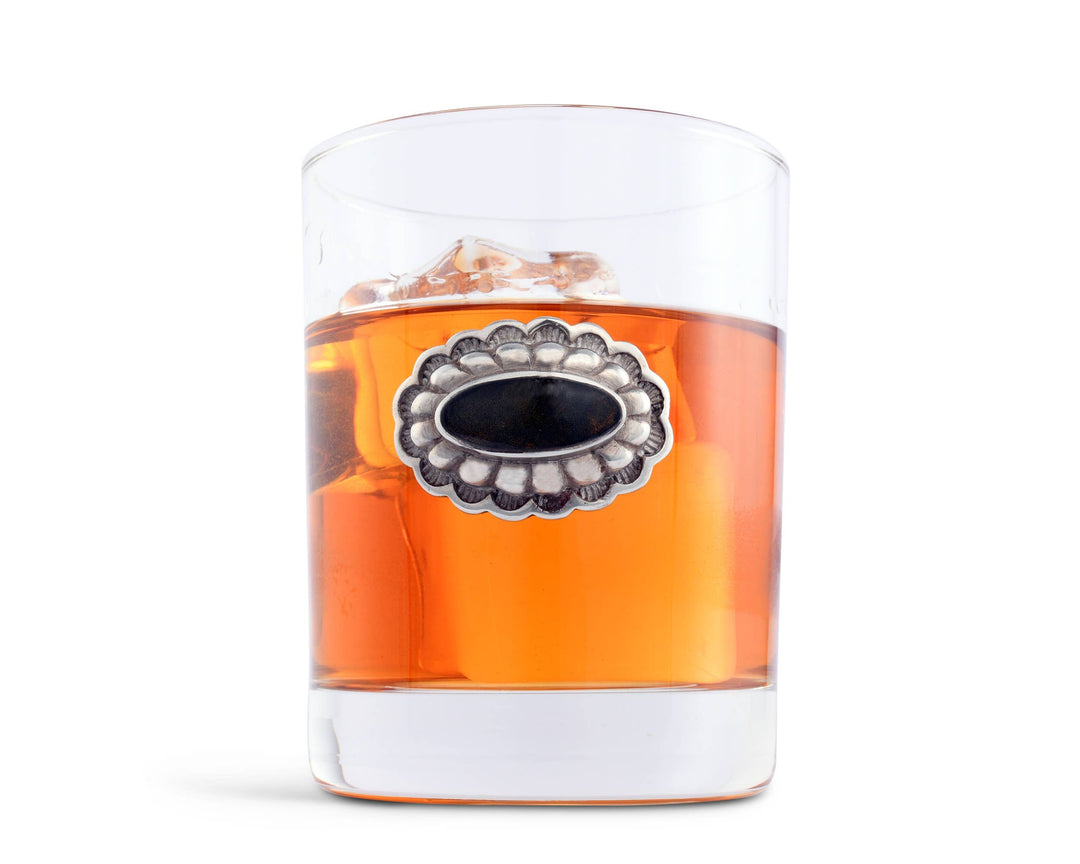 Concho Double Old Fashion Glass