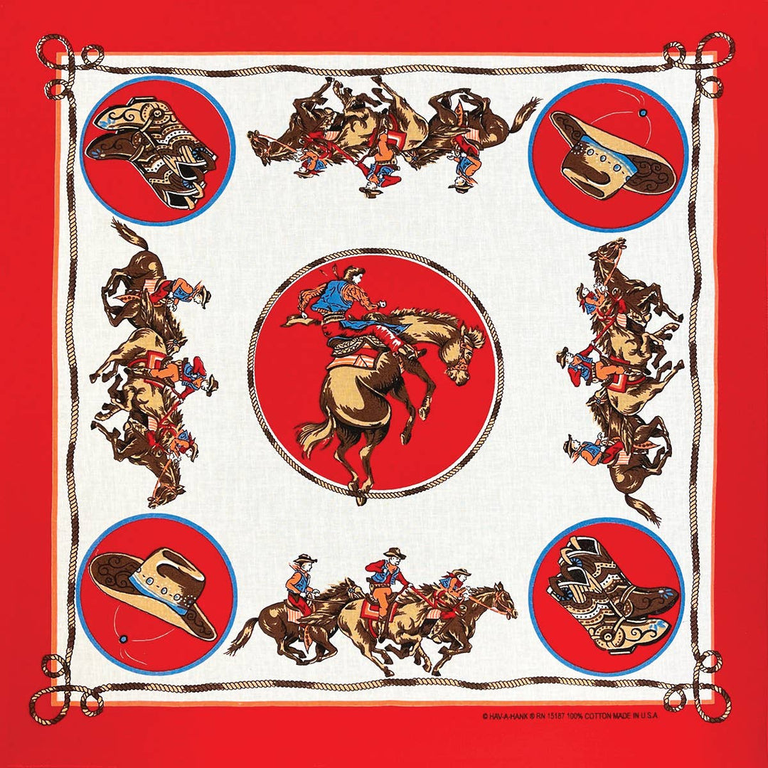 Rodeo Cowboy Bandana