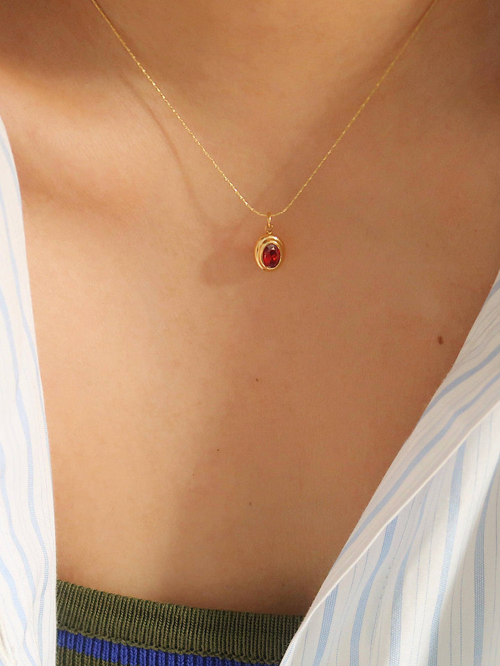 Cornelia Gemstone Necklace