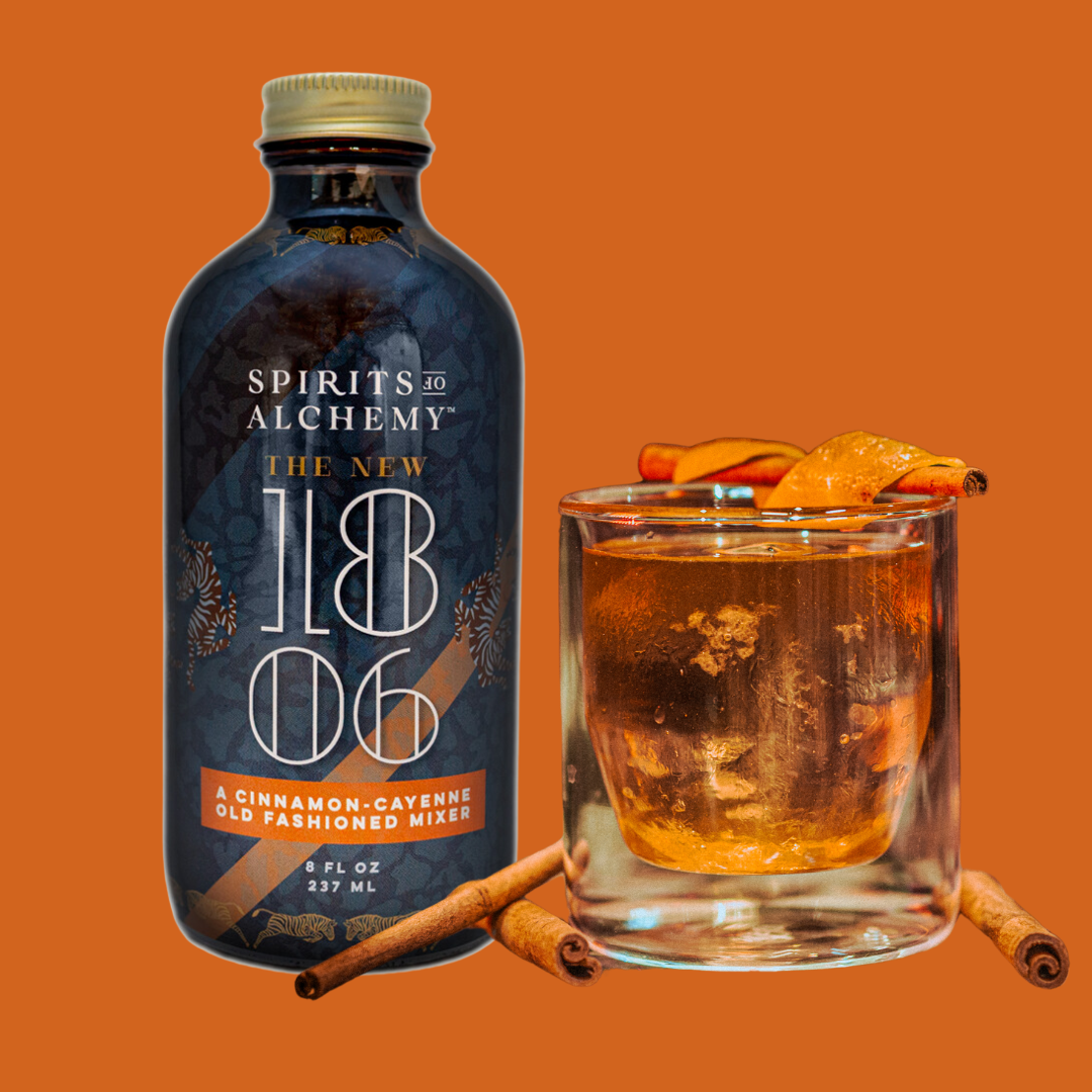 The 1806 Spicy Cinnamon Old Fashioned Cocktail Mixer