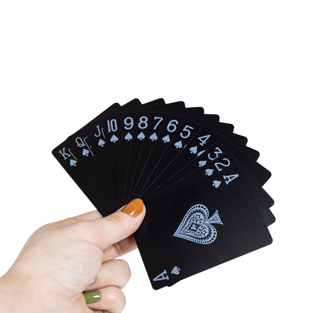 Men's Black Edition Waterproof Card Deck