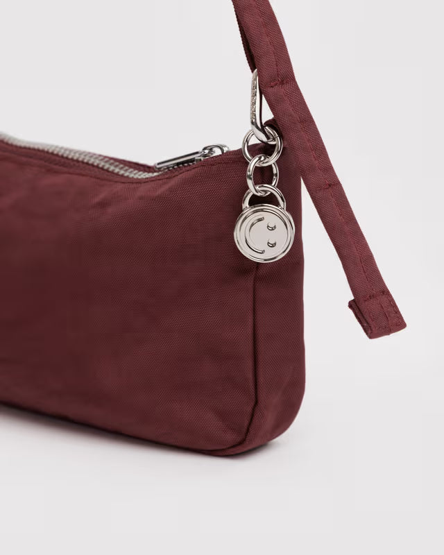 Baggu Nylon Pochette Mahogany