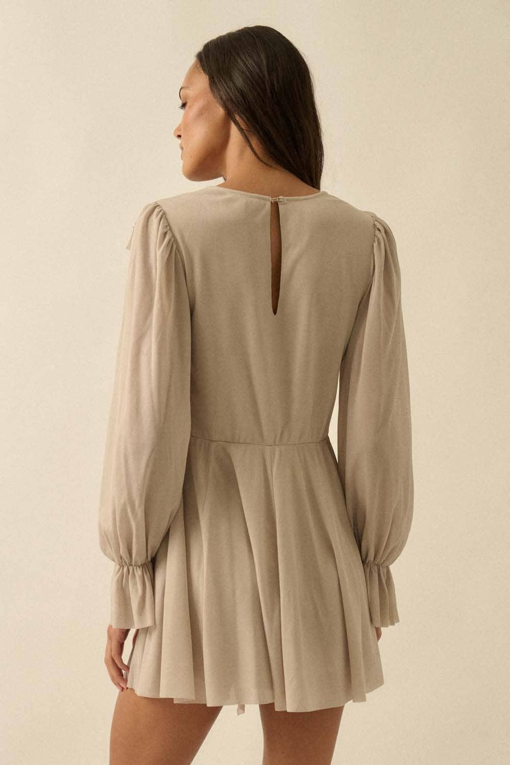 Chloe Cascade Ruffle Romper