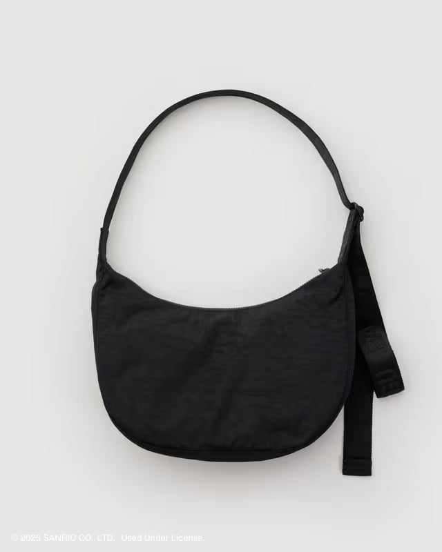 Baggu Medium Nylon Crescent Bag Embroidered Hello Kitty Western