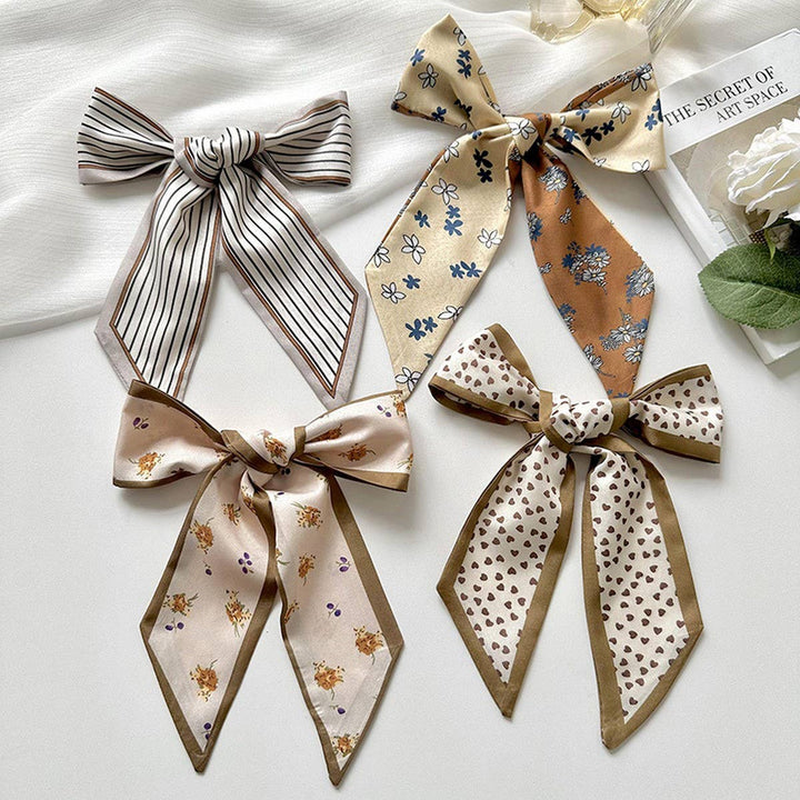 Vintage Neutral Print Twilly