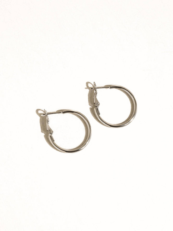 Eska Classic Thin Hoop Earring