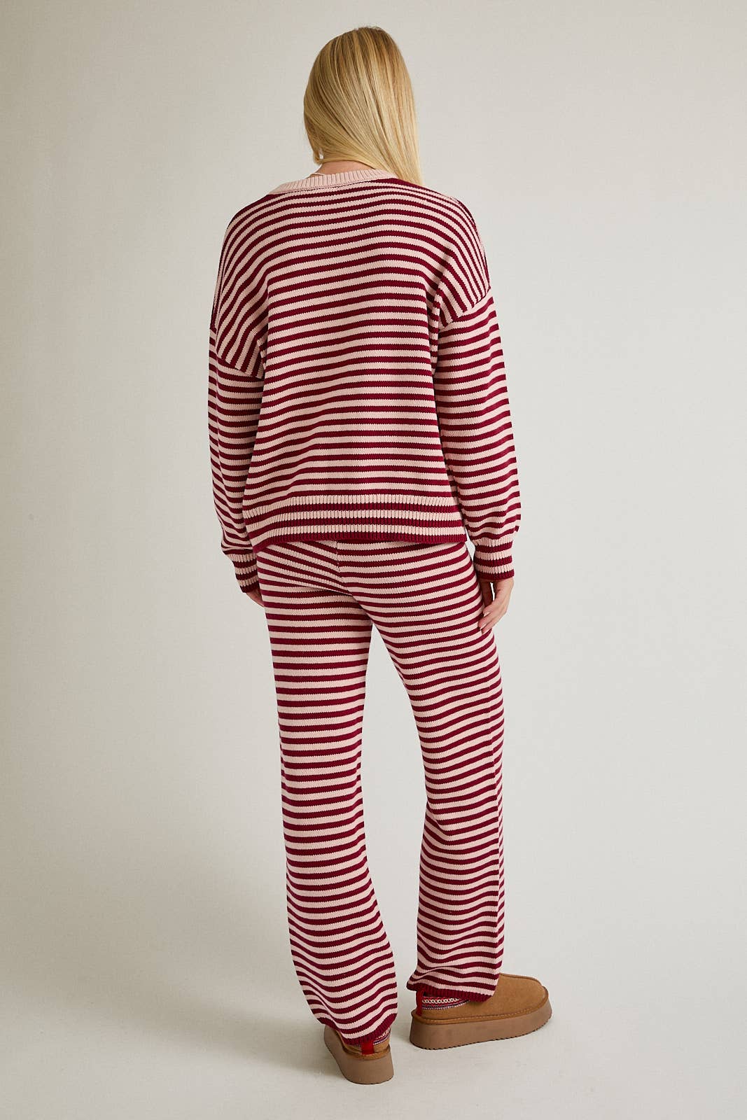 Leslie Striped Crew Sweater