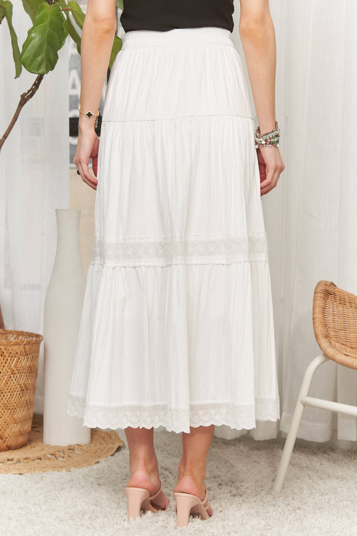 Isabella Boho Maxi Skirt