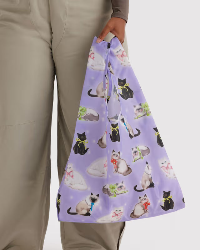 Baggu Standard Reusable Bag Fancy Cats