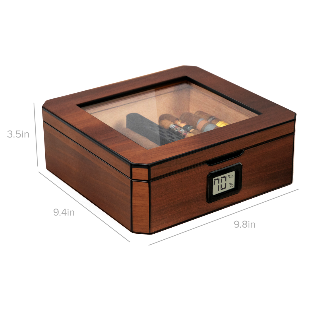 MAG Humidor Walnut Finish