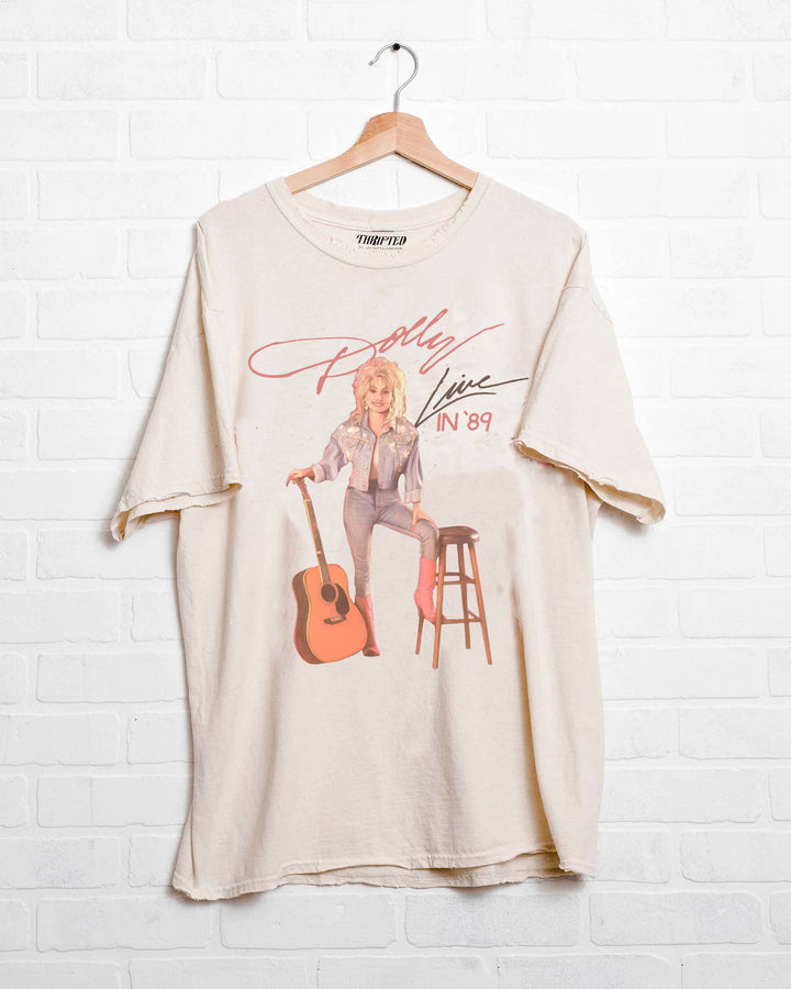Dolly Parton Live in '89 Off White Tee