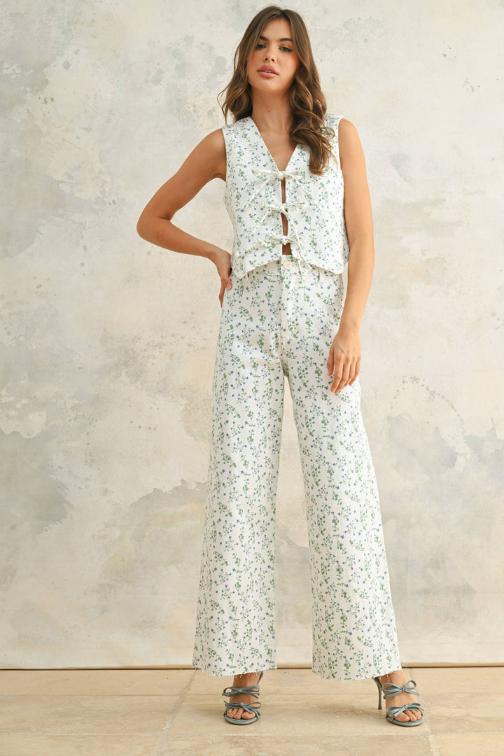 Junie Floral Vest