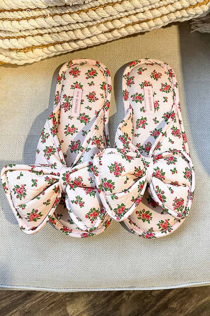 Cozy Floral Indoor Slippers