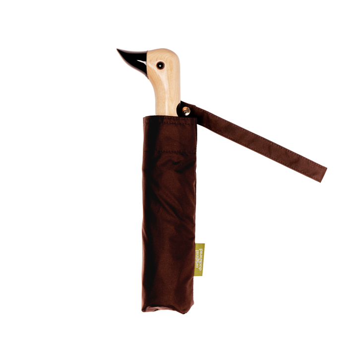 Espresso Brown Duckhead Umbrella