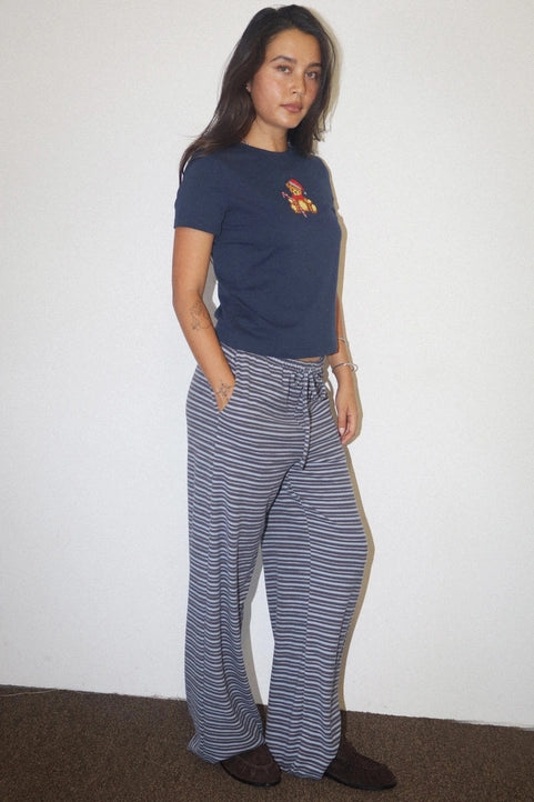 Eli Striped Drawstring Pants