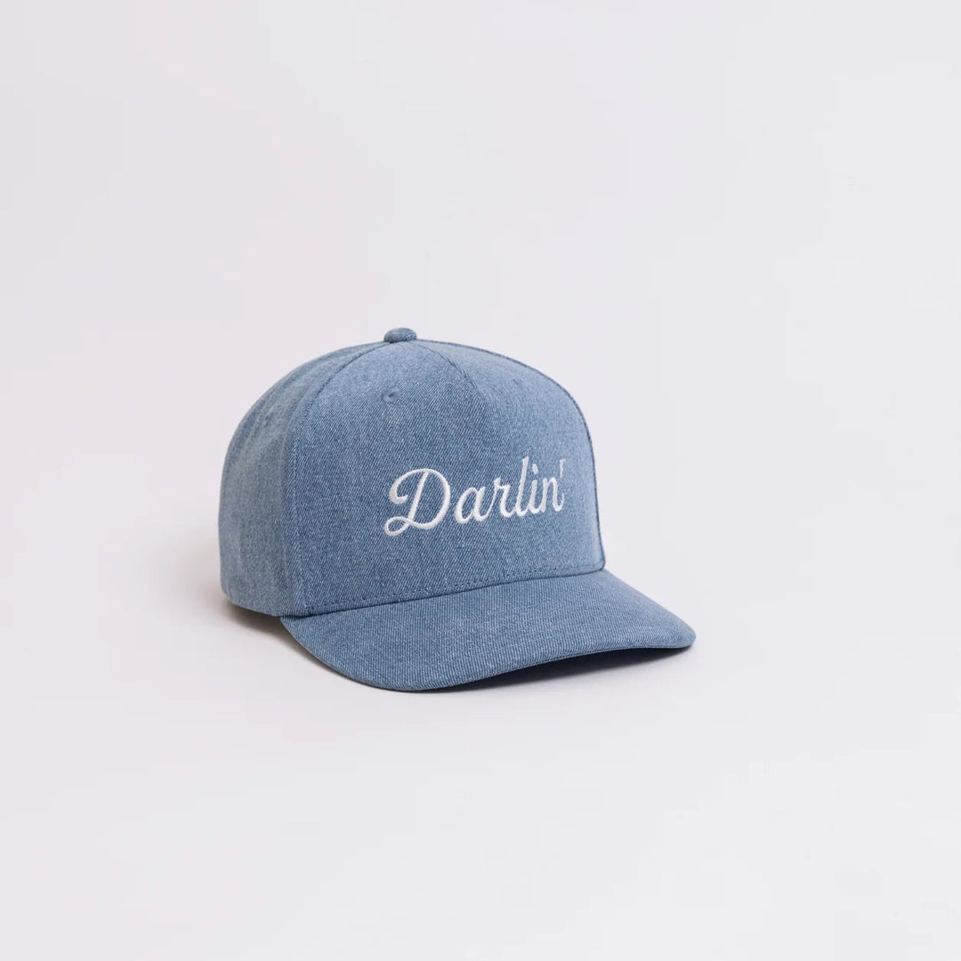 Darlin' Denim Cursive Snapback