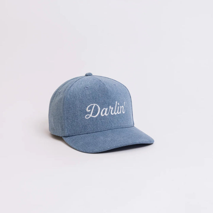 Darlin' Denim Cursive Snapback
