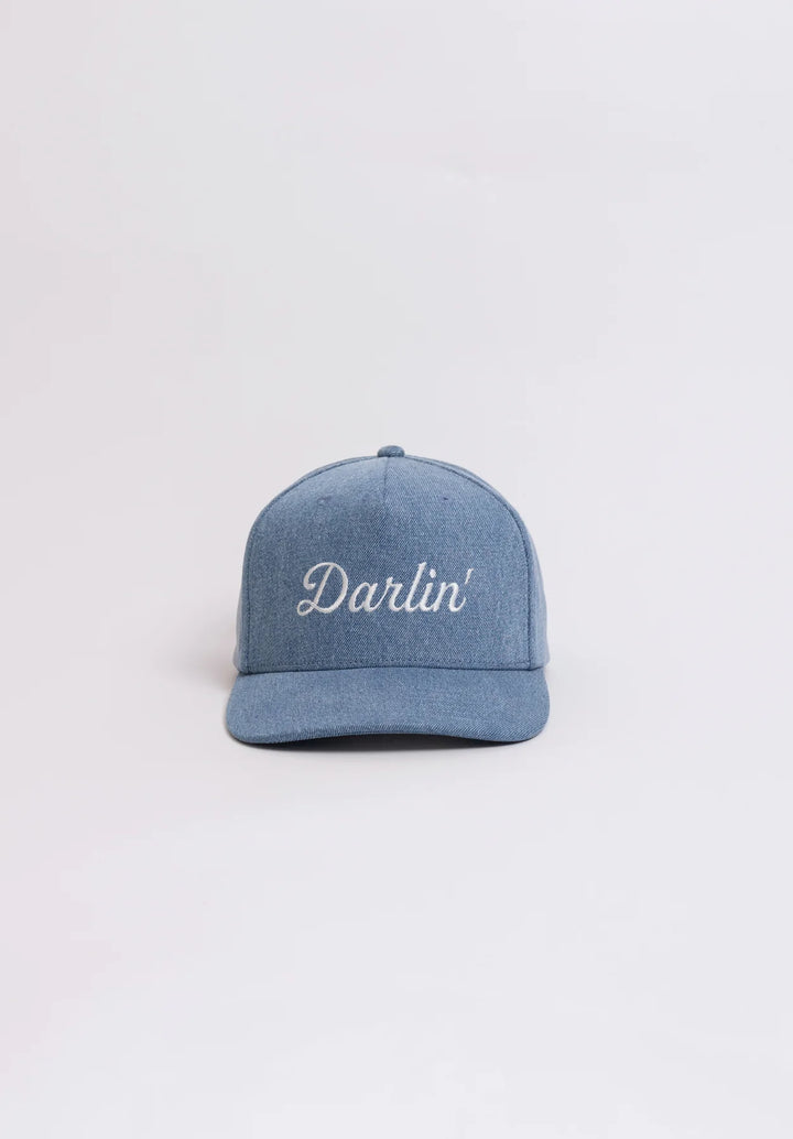 Darlin' Denim Cursive Snapback