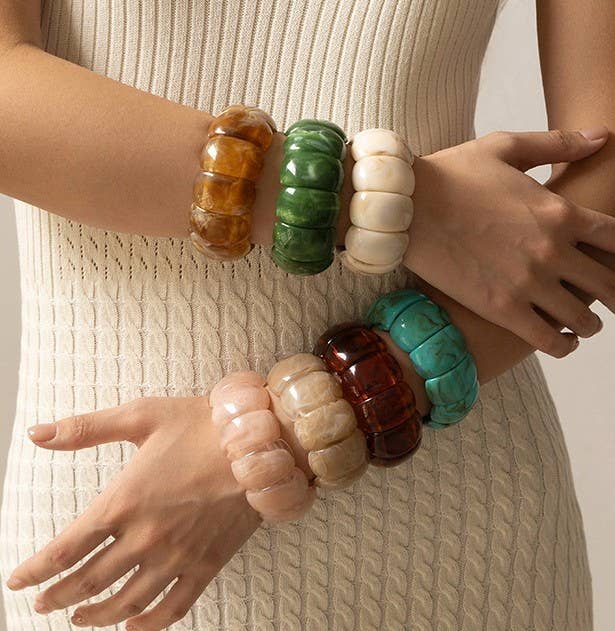 Color-Block Cord Bracelet