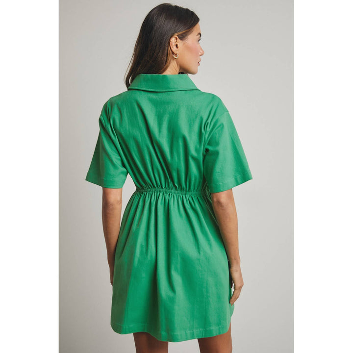 Noelle Denim Utility Mini Dress