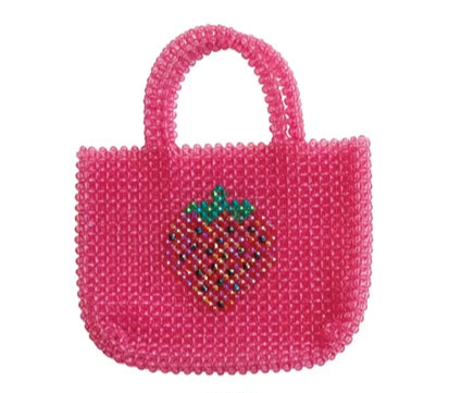 Acrylic Beaded Handbag