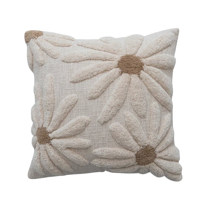 Floral Slub Pillow