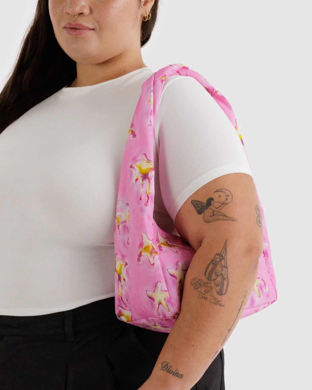 Baggu Small Nylon Meringue Bag - Dancing Stars