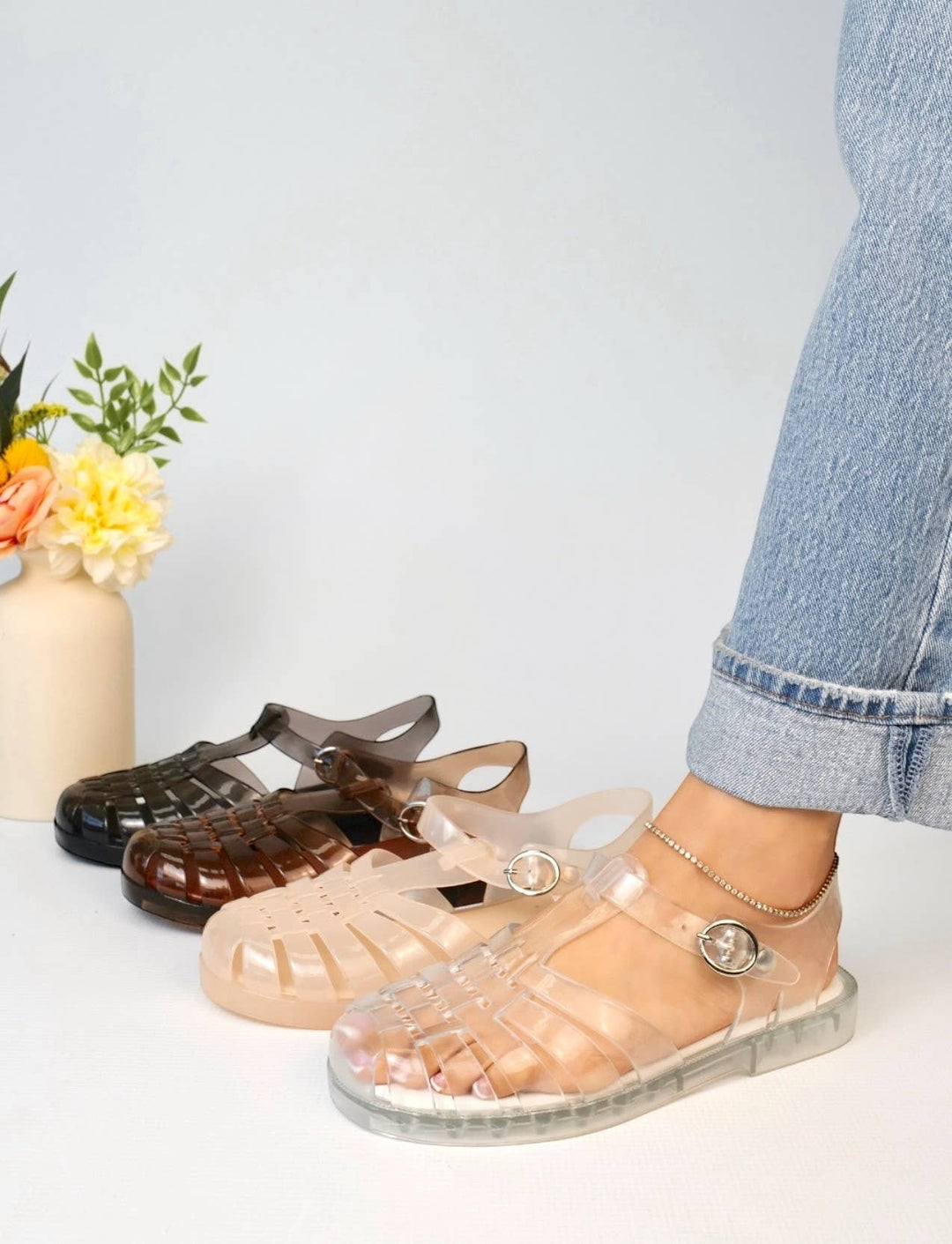 Jelly Fisherman Sandals