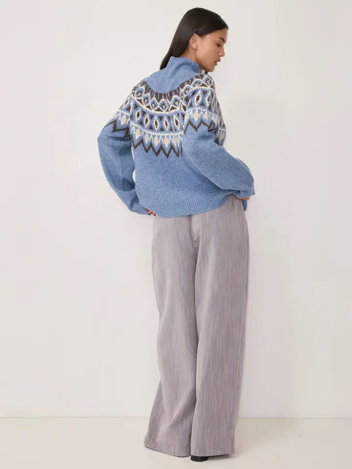 Holly Raglan Fair Isle Sweater