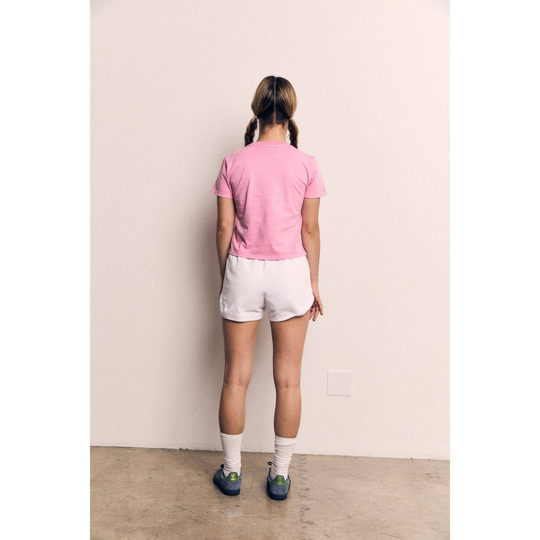 Mineral Washed Standard Fit Jersey Tee