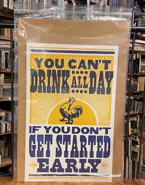 Day Drinking Poster
