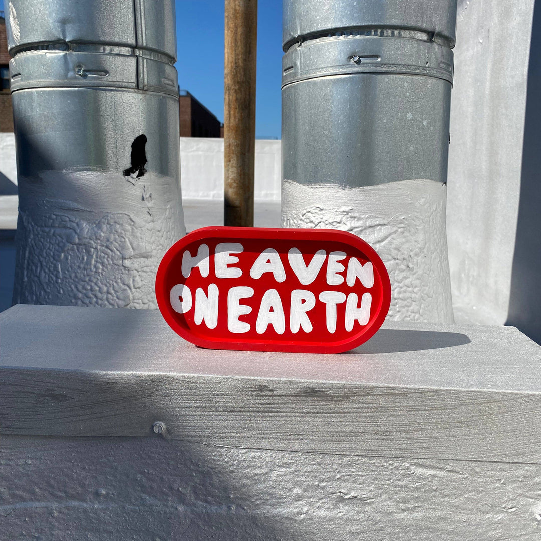 Heaven On Earth Concrete Tray