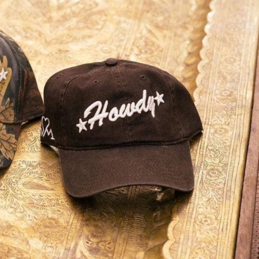 Howdy Puff Embroidered Baseball Cap