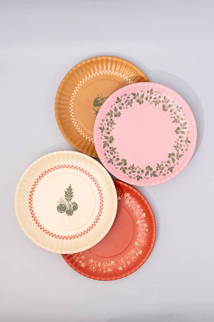 Garden Dessert Plate Set