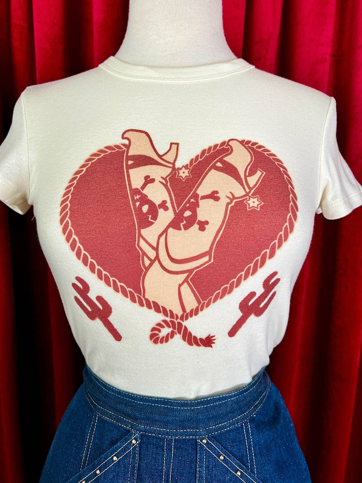 Cowgirl Crush Cropped Baby Tee