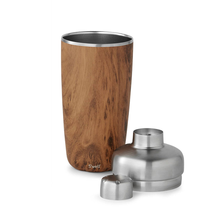 Teakwood Shaker Set with Jigger