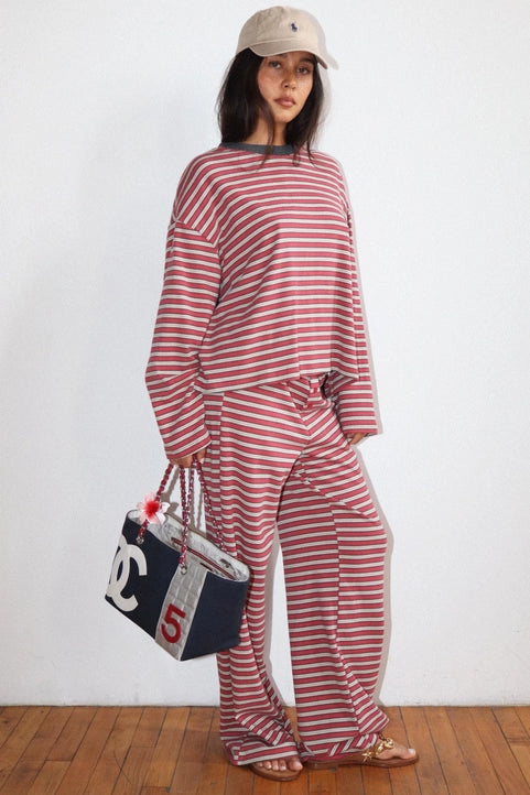 Nora Striped Lounge Pants