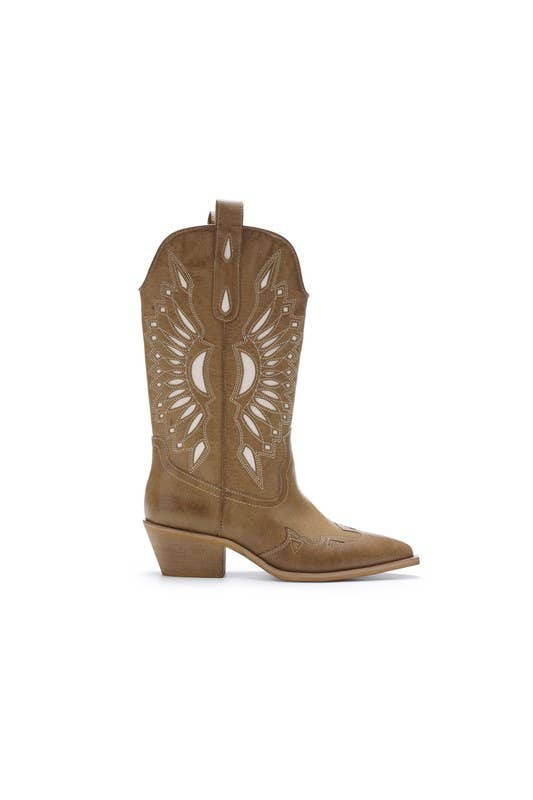 Britney Blues Cowboy Boots