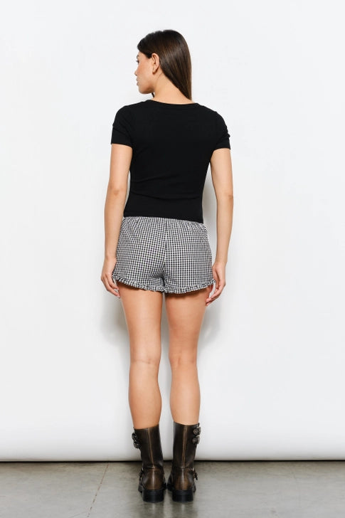Giddy Up Embroidered Baby Tee