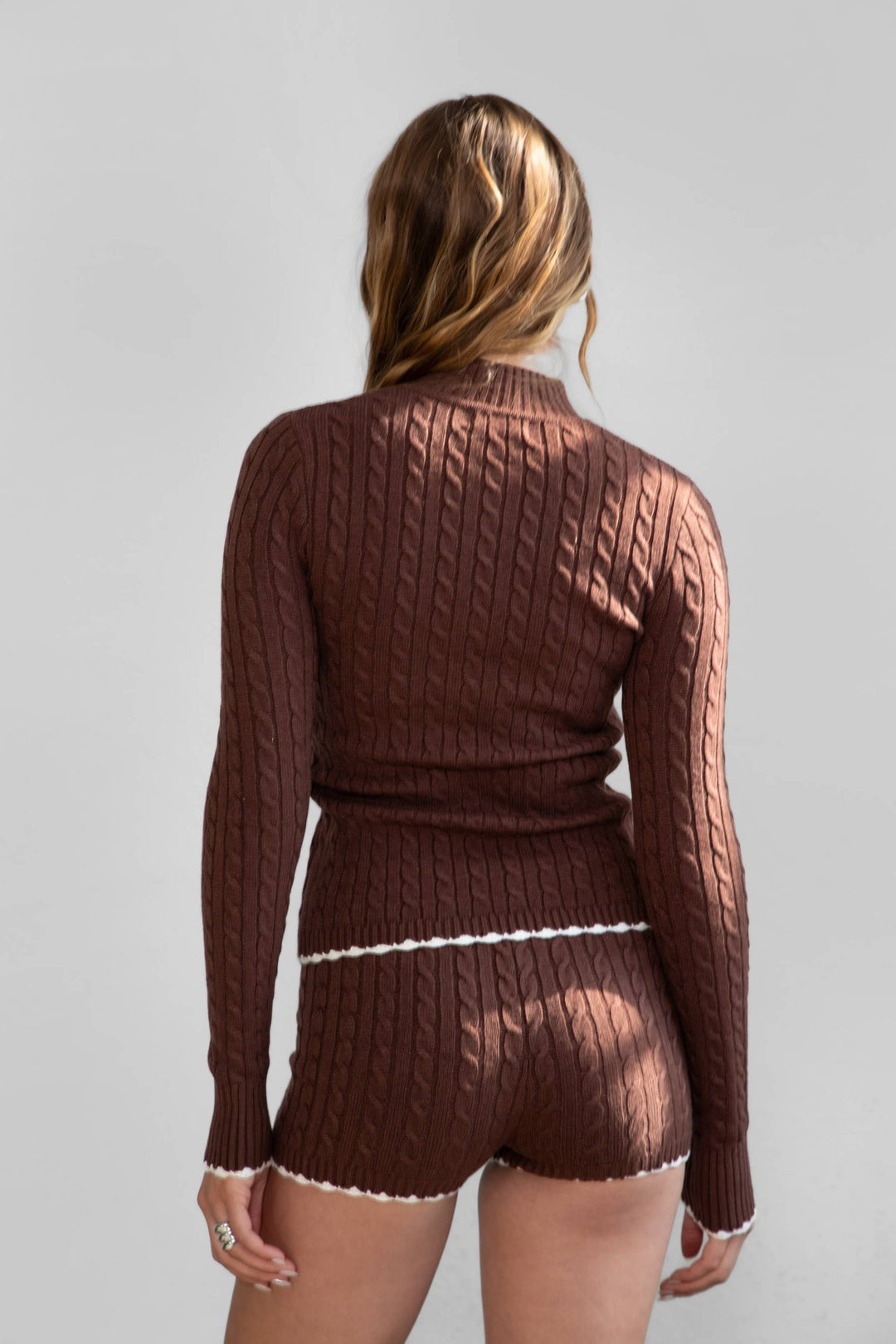 Ceilia Cable Knit Top