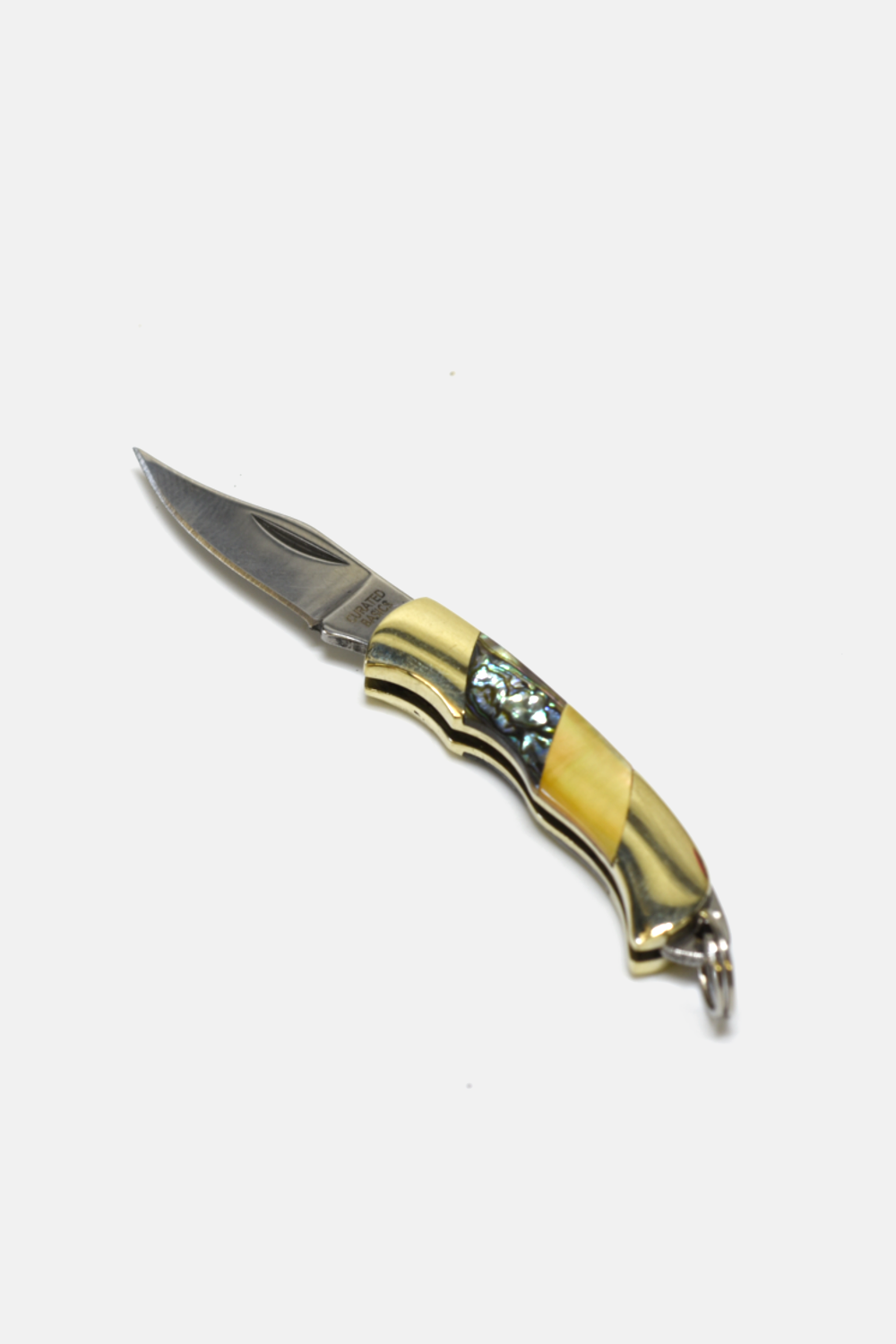 Abalone Mini Inlay Folding Knife