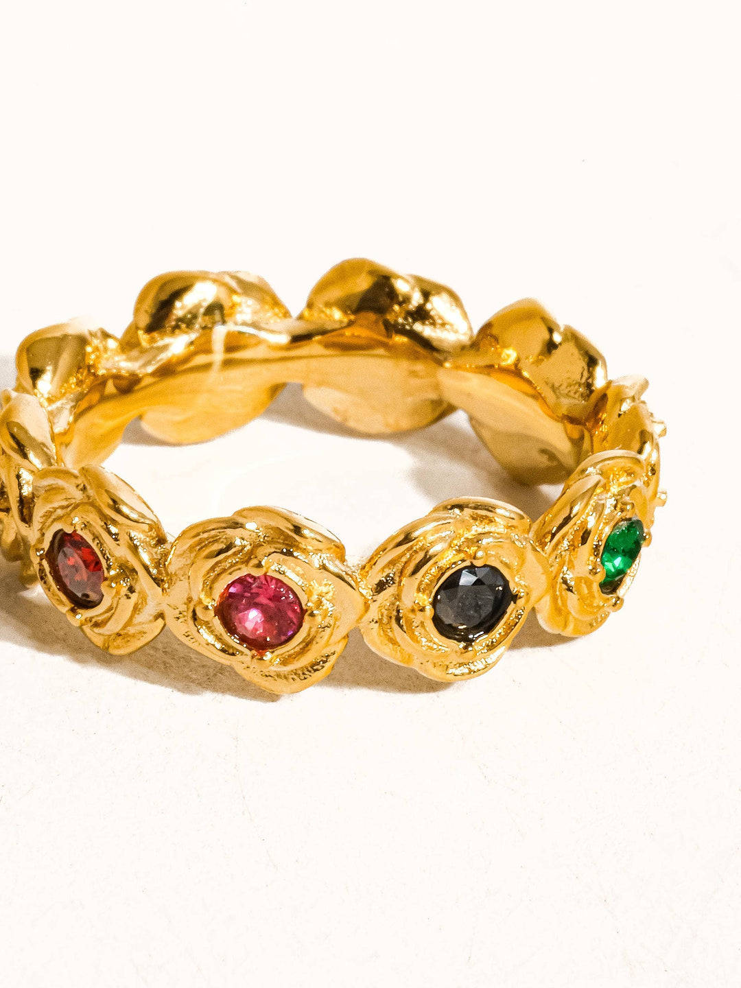 Frances Multi Stone Vintage Ring