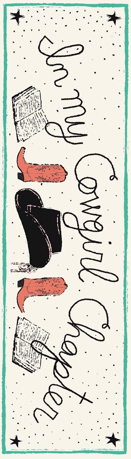 Cowgirl Chapter Bookmark Box