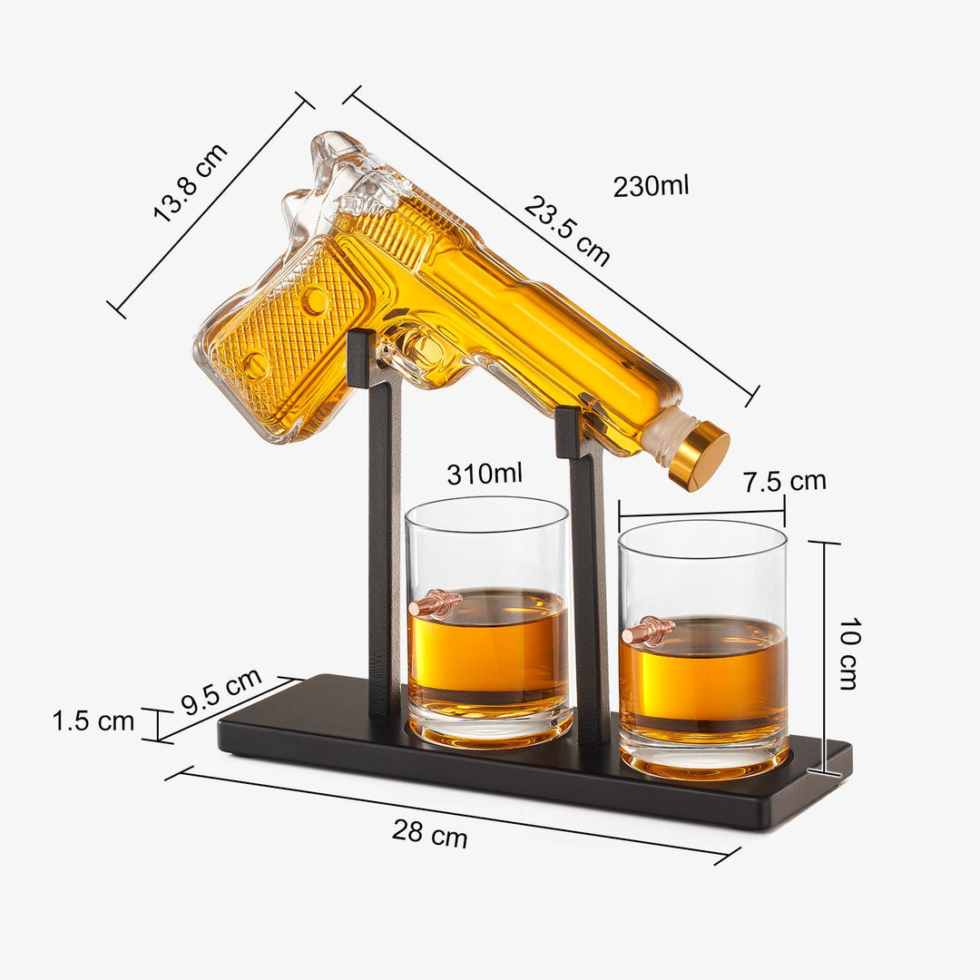 Pistol Whiskey Decanter