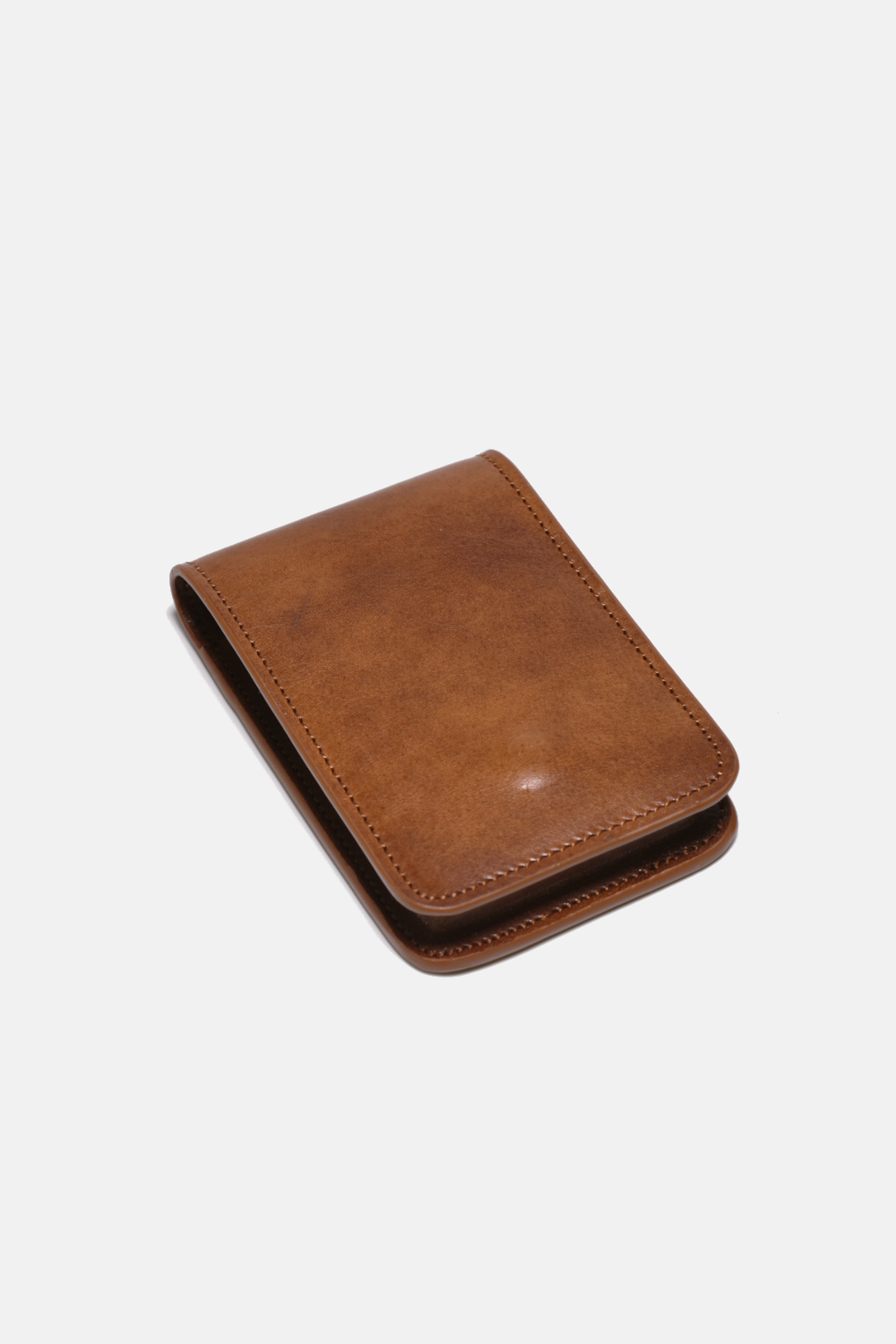 Cognac Brown Leather Cigarette Case