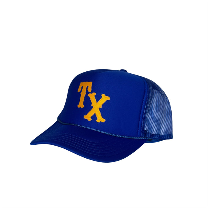 TX Royal Blue Trucker Hat