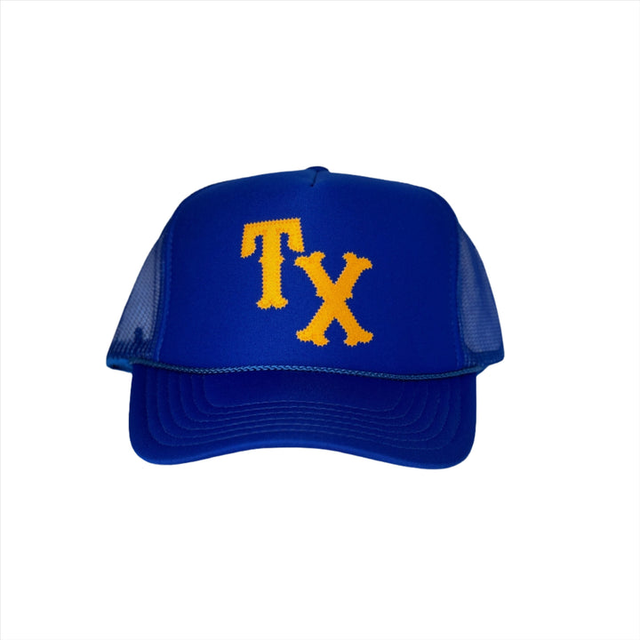 TX Royal Blue Trucker Hat