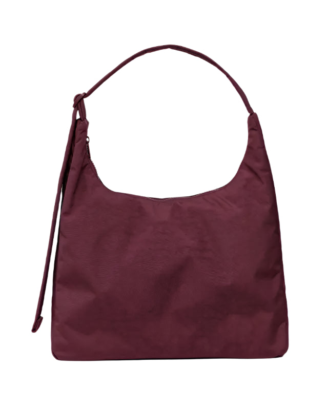 Baggu Nylon Shoulder Bag Mahogony